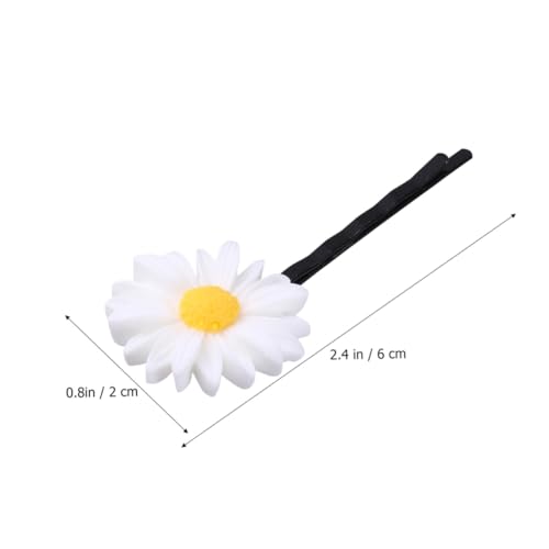LRXIYODE 16 Stück Teiliges Gänseblümchen Haarklammern für Mädchen Süßer Haarschmuck Langlebige Haarspangen Vielseitig Einsetzbar für Alltag und Besondere Anlässe von LRXIYODE
