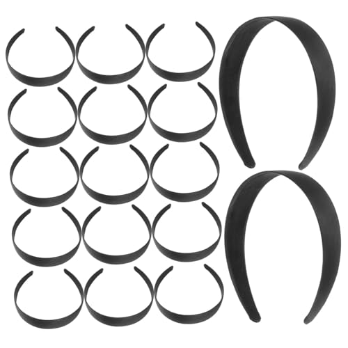 LRXIYODE 16 Stück Teiliges Haarbänder Damen Vintage Haarreif aus Robustem Material Weiche Stoffumwicklung Modisches Stirnband Haarschmuck für Alltag und Besondere Anlässe von LRXIYODE