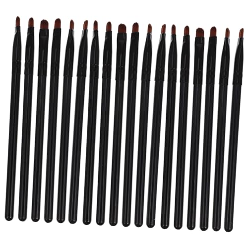 LRXIYODE 18 Stück Teiliges Make up Pinsel Set aus Hautfreundlichen Kunstfasern Vielseitig für Concealer Augenbrauen und Lidschatten Kompakt und Leicht für Reisen und Tägliche Anwendung von LRXIYODE