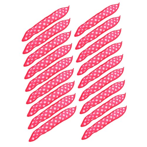 LRXIYODE 19 Stück Teiliges Schwamm Haarwickler Schonend Hitze Flexibel und Leicht für Damen Mädchen Weiche Locken über Nacht Geeignet für Haartypen Komfortabel zum Schlafen und Stylen von LRXIYODE
