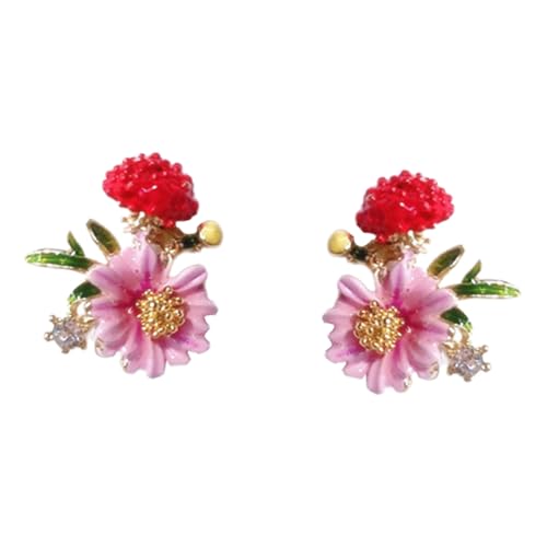 LRXIYODE 1Paar Damen Ohrstecker Design Kleine Blumenohrringe Hochzeiten Partys Abschlussfeiern Robustes Material nicht Leicht zu Verblassen LRXIYODE 1Paar Damen Ohrstecker Design Kleine Blumenohrringe Hochzeiten Partys Abschlussfeiern Robustes Material nicht Leicht zu Verblassen von LRXIYODE