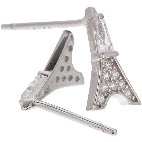 LRXIYODE 1Paar Eiffelturm Ohrstecker für Damen Romantische Ohrstecker Weißgold für Besondere Anlässe Perfektes für Freunde LRXIYODE 1Paar Eiffelturm Ohrstecker für Damen Romantische Ohrstecker Weißgold für Besondere Anlässe Perfektes für Freunde von LRXIYODE