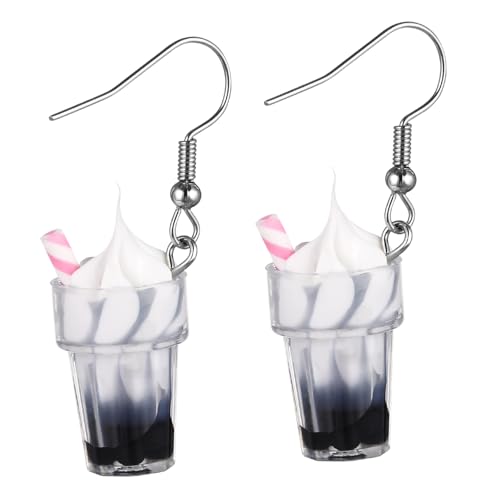 LRXIYODE 1Paar Eiscreme Ohrringe für Frauen Lustige Kreative Ohrhänger mit Cup Design Ohrverzierung für Festliche Anlässe zu Geburtstagen oder Jubiläen LRXIYODE 1Paar Eiscreme Ohrringe für Frauen Lustige Kreative Ohrhänger mit Cup Design Ohrverzierung für Festliche Anlässe zu Geburtstagen oder Jubiläen von LRXIYODE