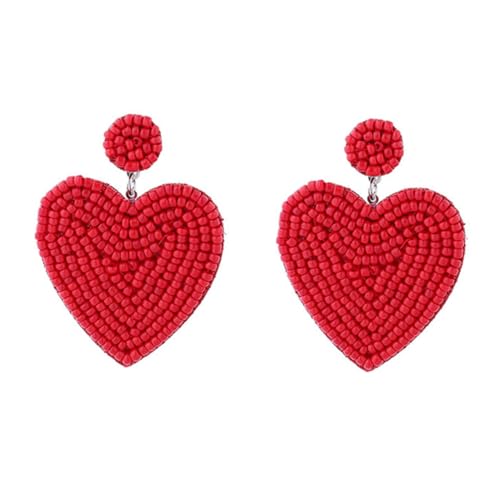 LRXIYODE 1Paar Herzohrringe für Ohrschmuck Herzform Perfektes Valentinstag Handgemachte Ohrringe für Outfits Hochwertigem Material Gefertigt LRXIYODE 1Paar Herzohrringe für Ohrschmuck Herzform Perfektes Valentinstag Handgemachte Ohrringe für Outfits Hochwertigem Material Gefertigt von LRXIYODE