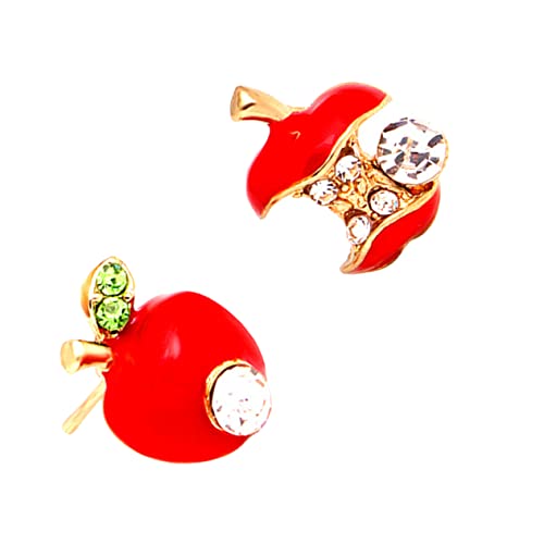LRXIYODE 1Paar Kreative Apfel Ohrhänger für Damen Zirkonia Ohrringe Einzigartiger Form für Partys Besondere Anlässe Langlebig Perfektes Accessoire LRXIYODE 1Paar Kreative Apfel Ohrhänger für Damen Zirkonia Ohrringe Einzigartiger Form für Partys Besondere Anlässe Langlebig Perfektes Accessoire von LRXIYODE