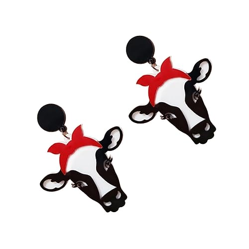 LRXIYODE 1Paar Kreative Kuh Design Ohrringe Hochwertigem für Frauen Niedliche Tierische Ohrhänger für Partys Perfektes für Besondere Anlässe LRXIYODE 1Paar Kreative Kuh Design Ohrringe Hochwertigem für Frauen Niedliche Tierische Ohrhänger für Partys Perfektes für Besondere Anlässe von LRXIYODE