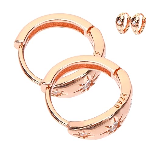 LRXIYODE 1Paar Loop Ohrringe mit Funkelnden Strasssteinen Damen Ohrringe für Festivals Partys Modisches Accessoire LRXIYODE 1Paar Loop Ohrringe mit Funkelnden Strasssteinen Damen Ohrringe für Festivals Partys Modisches Accessoire von LRXIYODE
