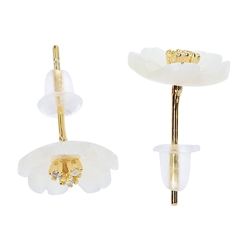 LRXIYODE 1Paar Ohrstecker Sterling Silber mit Natürlichem Muschel Design für Sommer Leicht Kombinierbar LRXIYODE 1Paar Ohrstecker Sterling Silber mit Natürlichem Muschel Design für Sommer Leicht Kombinierbar von LRXIYODE