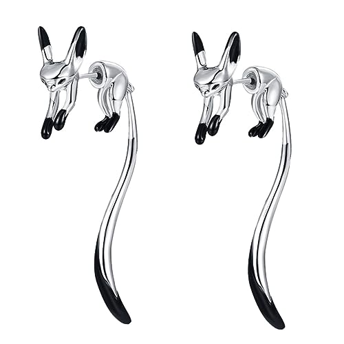 LRXIYODE 1Paar Ohrstecker mit Fuchs Design Bezaubernde Ohrhänger für Frauen Kreative Dekorative Ohrtropfen für Frauen Partys LRXIYODE 1Paar Ohrstecker mit Fuchs Design Bezaubernde Ohrhänger für Frauen Kreative Dekorative Ohrtropfen für Frauen Partys von LRXIYODE