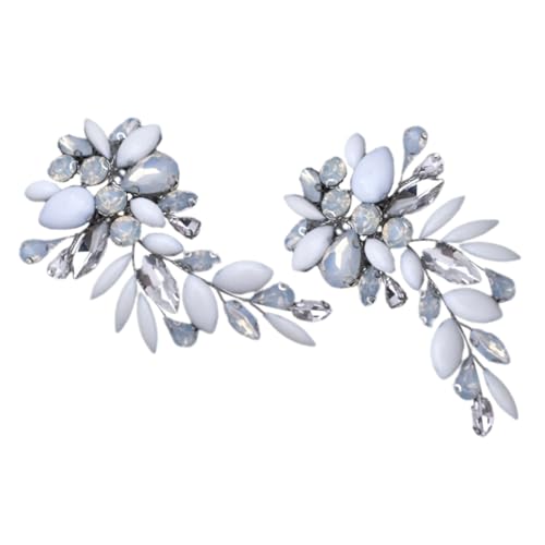 LRXIYODE 1Paar Schuhclips für Hochzeitsmode Dekorative Schuhschnallen Abnehmbare Dekorationen mit Zartem Design Passend für Damen Schuhe von LRXIYODE