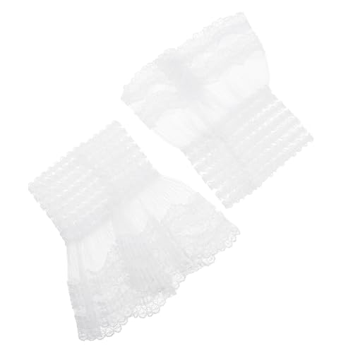 LRXIYODE 1Paar Spitzenmanschetten für Victorianisches Kostüm Gefälschte Lace Armbänder Romantische Accessoires für Blusen Atmungsaktiv Einfach zu Reinigen Jede LRXIYODE 1Paar Spitzenmanschetten für Victorianisches Kostüm Gefälschte Lace Armbänder Romantische Accessoires für Blusen Atmungsaktiv Einfach zu Reinigen Jede von LRXIYODE