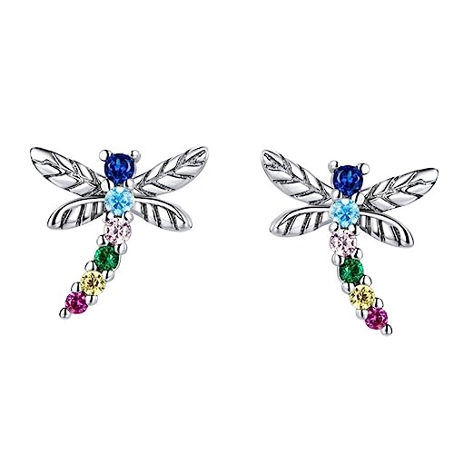 LRXIYODE 1Paar Sterling Libelle Ohrringe mit Zirkonsteinen Ohrstecker für Frauen für Partys Geburtstage Alltagskleidung Einzigartiger Schmuck LRXIYODE 1Paar Sterling Libelle Ohrringe mit Zirkonsteinen Ohrstecker für Frauen für Partys Geburtstage Alltagskleidung Einzigartiger Schmuck von LRXIYODE