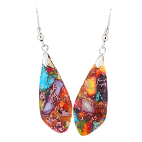 LRXIYODE 1Paar Tropfenstein Ohrringe für Damen Dangle Ohrringe Leicht für Freizeit Festtagsoutfits Perfektes Accessoire LRXIYODE 1Paar Tropfenstein Ohrringe für Damen Dangle Ohrringe Leicht für Freizeit Festtagsoutfits Perfektes Accessoire von LRXIYODE