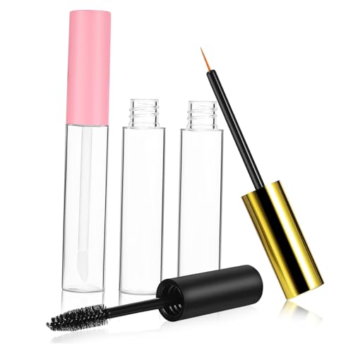 LRXIYODE Leere Mascara Tuben 10 ml Eyeliner Tuben Nachfüllbare Kosmetik Behälter mit Applikationsstab für Selbstgemacht Make Up und Reisen von LRXIYODE