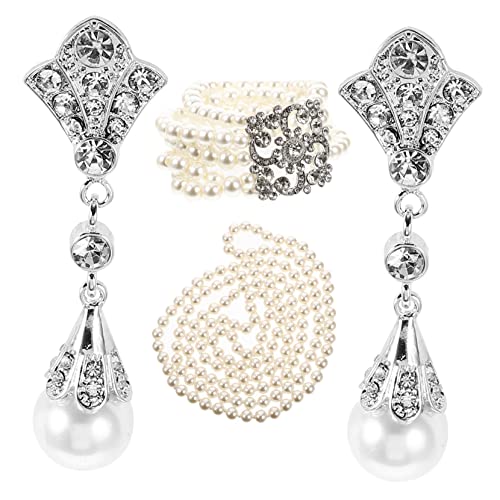 LRXIYODE 1Satz Perlen Schmuckset für Damen Teiliges Set mit Ohrringen Halskette Armband für Hochzeiten Partys Besondere Anlässe Eleganter Bequemer Perlenschmuck LRXIYODE 1Satz Perlen Schmuckset für Damen Teiliges Set mit Ohrringen Halskette Armband für Hochzeiten Partys Besondere Anlässe Eleganter Bequemer Perlenschmuck von LRXIYODE