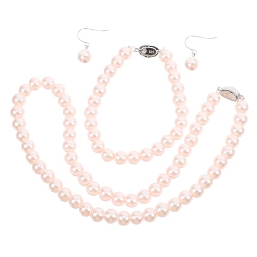 LRXIYODE 1Satz Schmuckset Muschelperlen Halskette Armband Ohrringe für Frauen Modisches Geschenkset Dekorative Schmuckstücke für Besondere Anlässe Langlebig LRXIYODE 1Satz Schmuckset Muschelperlen Halskette Armband Ohrringe für Frauen Modisches Geschenkset Dekorative Schmuckstücke für Besondere Anlässe Langlebig von LRXIYODE
