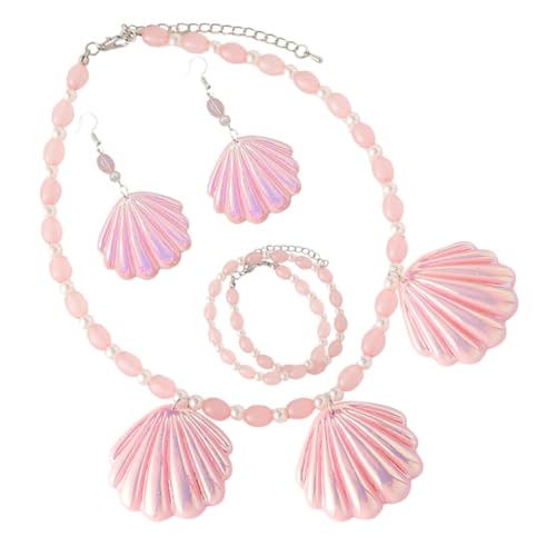 LRXIYODE 1Satz Teiliges Muschelschmuckset für Frauen Halskette Armband Ohrringe Hochwertigen Materialien Geschenkidee LRXIYODE 1Satz Teiliges Muschelschmuckset für Frauen Halskette Armband Ohrringe Hochwertigen Materialien Geschenkidee von LRXIYODE
