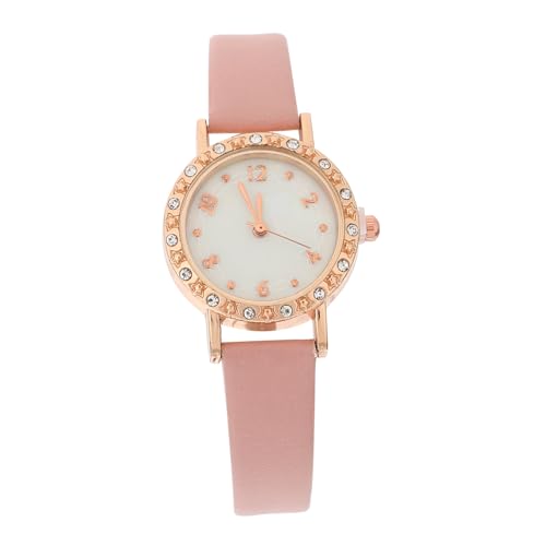 LRXIYODE 1Stück Damen Armbanduhr mit Stilvolle Quarzuhr für Frauen Verstellbares Armband für Schule Partys Perfektes für Freundinnen von LRXIYODE