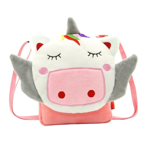 LRXIYODE Modische Einhorn Umhängetasche Für Mädchen Süße Schultertasche Aus Strapazierfähigem Material Für Freizeit Und Aufbewahrung Für Kinder Und Reisen Bezauberndes Design Mit von LRXIYODE