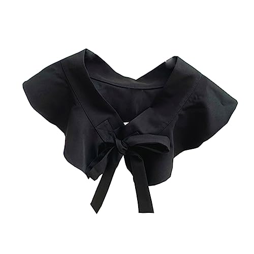 LRXIYODE 1stück Fake Collar Für Damen Elegante Bluse Mit Rüschendetails Vielseitig Einsetzbar Für Formelle Anlässe Pflegeleicht Und Langlebig von LRXIYODE