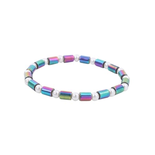 LRXIYODE Fußkette Magnetisch Naturstein Handgemachtes Fußkettchen für Damen und Herren Langlebig und Modisch für Strandpartys und Alltagsmode von LRXIYODE