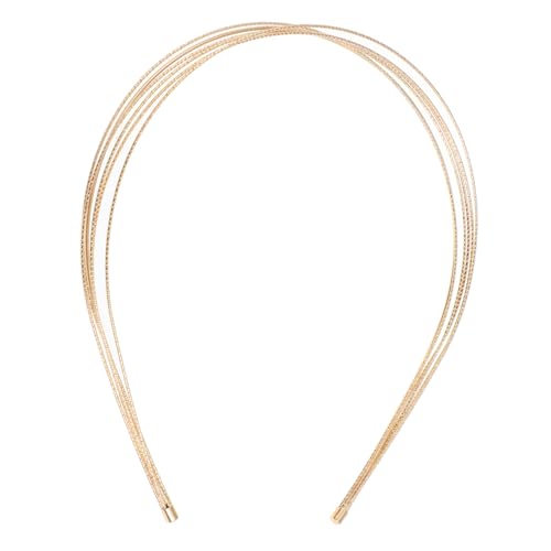 LRXIYODE 1Stück Multi Layer Stirnband für Damen Haaraccessoire für Hochzeiten Partys Feste Einfaches Süßes Design das Ihre Outfits Aufwertet und Sie Strahlen Lässt von LRXIYODE