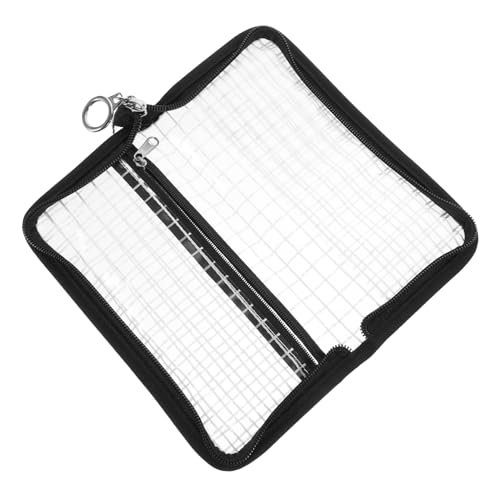 LRXIYODE 1stück PVC Transparent Handy Umhängetasche Mit Lattice-Muster Geldbeutel Für Damen Für Mobiltelefone Und Kleingeld Farben Zufällig von LRXIYODE