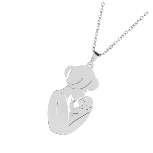 LRXIYODE 1Stück Personalisierte Frauen Halskette Mutter Kette mit Elegantem Anhänger Muttertag Modischer Schmuck für Partys Besondere Anlässe LRXIYODE 1Stück Personalisierte Frauen Halskette Mutter Kette mit Elegantem Anhänger Muttertag Modischer Schmuck für Partys Besondere Anlässe von LRXIYODE