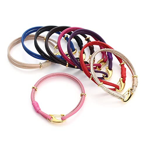 LRXIYODE 1Stück Schaffellschnur Armband für Frauen DIY Handgelenkkette Rot Handgewebtes Modeschmuck Accessoire für Party Hochzeit LRXIYODE 1Stück Schaffellschnur Armband für Frauen DIY Handgelenkkette Rot Handgewebtes Modeschmuck Accessoire für Party Hochzeit von LRXIYODE