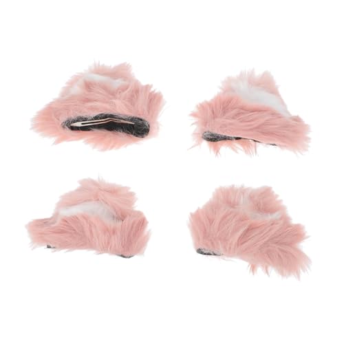 LRXIYODE 2 Paare Mädchen Haarspangen mit Katzenohren Haaraccessoires in Verspieltes Design für Erwachsene Langlebig und Farbenfroh für Mädchen von LRXIYODE