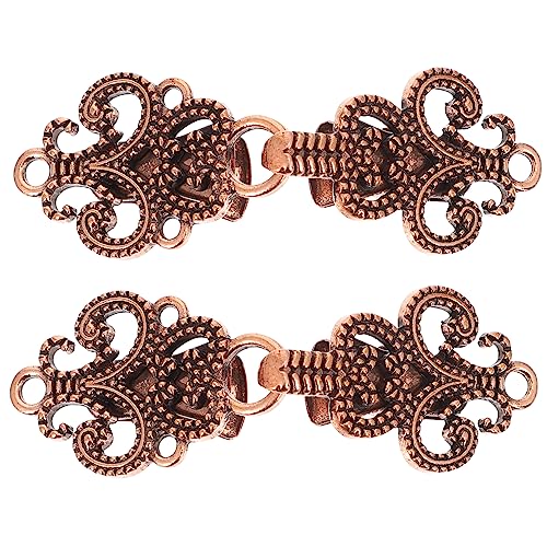 LRXIYODE 2 Paare Retro Cape Clip Vintage für Frauen für Pullover Schals und Mäntel Perfektes Accessoire für Chinesische Kostüme und Outfits von LRXIYODE