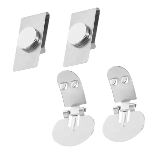 LRXIYODE 2paare Magnetische Krawattenclips Aus Edelstahl Unsichtbare Krawattenhalter Für Einen Perfekten Sitz Für Geschäftliche Meetings Und Hochzeiten von LRXIYODE