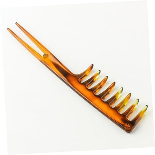 LRXIYODE 2 Stck Stylingkamm für Herren Breitzinkiger Friseurkamm aus Langlebigem Ergonomisch Geformt mit Griff Sanft zur Kopfhaut für Haargestaltung und Professionelles Haarstyling von LRXIYODE