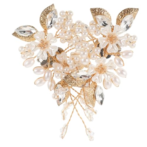 LRXIYODE 2 Stück Abnehmbare Schuhclips mit Perlenblume Pumps Schmuckaccessoires für Braut und Festliche Anlässe Wiederverwendbar Leicht Vielseitig für Hochzeit Party Alltag Geeignet von LRXIYODE