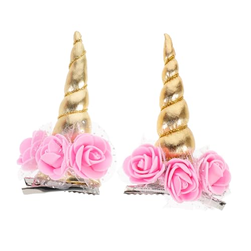LRXIYODE 2 Stück Einhorn Haarspangen für Mädchen Dekorative Modische Haarclips Cartoon Stil Geeignet für Party Alltag Cosplay Haarschmuck Goldfarben LRXIYODE 2 Stück Einhorn Haarspangen für Mädchen Dekorative Modische Haarclips Cartoon Stil Geeignet für Party Alltag Cosplay Haarschmuck Goldfarben von LRXIYODE