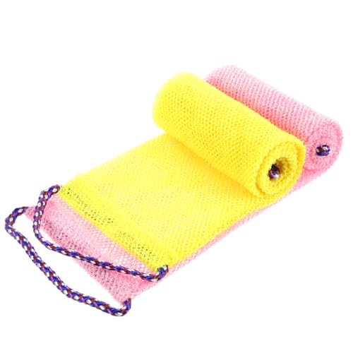 LRXIYODE 2 Stück Exfoliating Back Scrubber mit Zugband Doppelseitiges Badetuch für Dusche Leicht Reißfest Reich Schäumend zum Entfernen Abgestorbener Haut Gründlichen Reinigung Rückens LRXIYODE 2 Stück Exfoliating Back Scrubber mit Zugband Doppelseitiges Badetuch für Dusche Leicht Reißfest Reich Schäumend zum Entfernen Abgestorbener Haut Gründlichen Reinigung Rückens von LRXIYODE