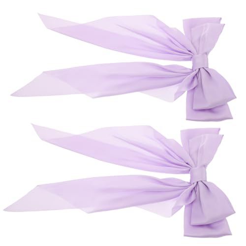 LRXIYODE 2 Stück Große Schleifen Haarspangen Haarklammern für Damen für und Verschiedene Frisuren Langlebig und Schonend für Haar von LRXIYODE