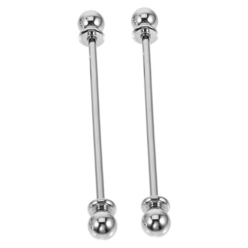 LRXIYODE 2 Stück Herren Krawattennadel aus Hochwertiger Legierung Stabile Kragennadeln für Hemdkragen Anzug Accessoires für Hochzeit Party und Business Look von LRXIYODE