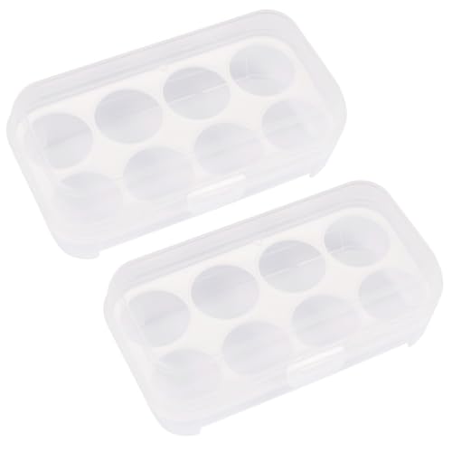 LRXIYODE 2 Stück Make Up Schwamm Aufbewahrungsbox mit Deckel Große Kapazität Staubdicht Langlebig Praktischer Schmink Organizer für Beauty Sponge und Cosmetic Supplies von LRXIYODE