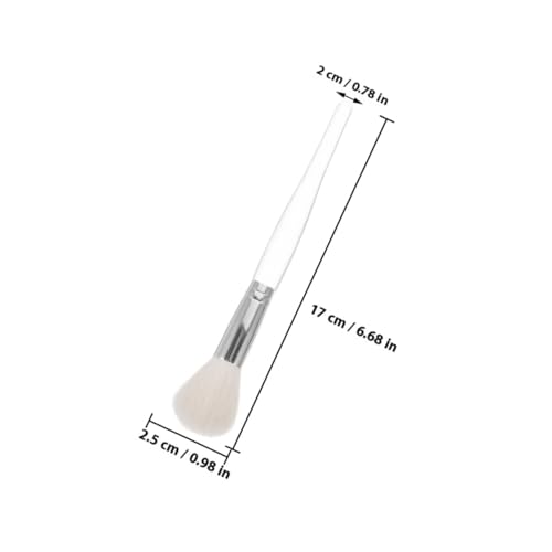 LRXIYODE 2 Stück Make up Pinsel für Frauen Weiche Blush Foundation pinsel Kleine Leichte Schminkpinsel für Feines Auftragen und Gleichmäßiges Verblenden für Unterwegs von LRXIYODE