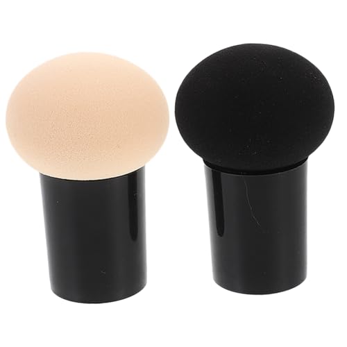 LRXIYODE 2 Stück Makeup Schwämme für Frauen Weiche Tragbare Beauty Sanftes Auftragen von Puder und Foundation Wiederverwendbar Geeignet für Trockene und Feuchte Anwendung Hautfreundlich von LRXIYODE