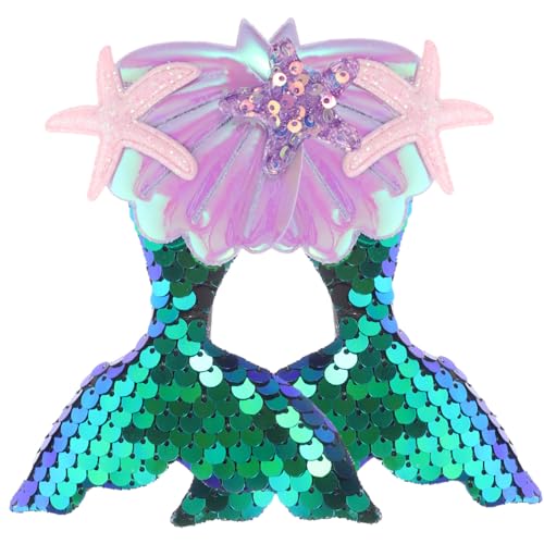 LRXIYODE 2 Stück Meerjungfrau Haarspangen Glitzer Haarklammern für Mädchen Party Schmuck Süßer Haarschmuck Geschenk Geeignet für Alltag und Festliche Anlässe LRXIYODE 2 Stück Meerjungfrau Haarspangen Glitzer Haarklammern für Mädchen Party Schmuck Süßer Haarschmuck Geschenk Geeignet für Alltag und Festliche Anlässe von LRXIYODE