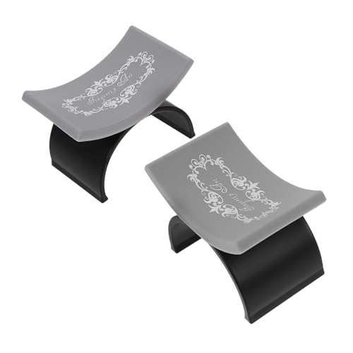 LRXIYODE 2 Stück Nagel Handauflage Maniküre U-förmiges Handgelenk Kissen Ergonomisch Leicht Tragbar für Salon und Zuhause von LRXIYODE