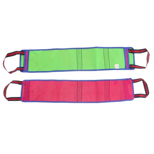 LRXIYODE 2 Stück Peeling Badetuch für Körperreinigung Langlebig und Beidseitig Verwendbar für Rücken Nacken Gesicht und Ganzkörperpflege Praktische Reinigungslösung für Zufällige Farbe von LRXIYODE