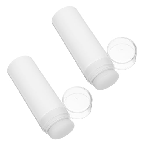 LRXIYODE 2 Stück Puderpuff Aufbewahrungsbox aus Langlebigem Material Kompakte Reise mit Glatter Oberfläche Sicher für Junge Mädchen und Kleinkinder für Lose Puder und Zufällige Farbe von LRXIYODE