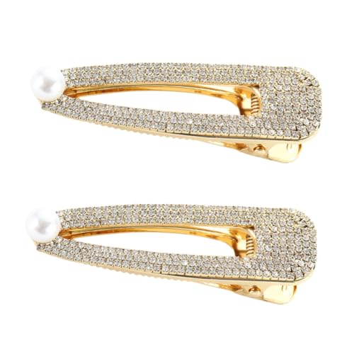 LRXIYODE 2 Stück Rhinestone Perlen Haarklammern für Hochzeiten Eleganter Brautschmuck Haaraccessoires für Hochzeitsfeiern und Besondere Anlässe von LRXIYODE