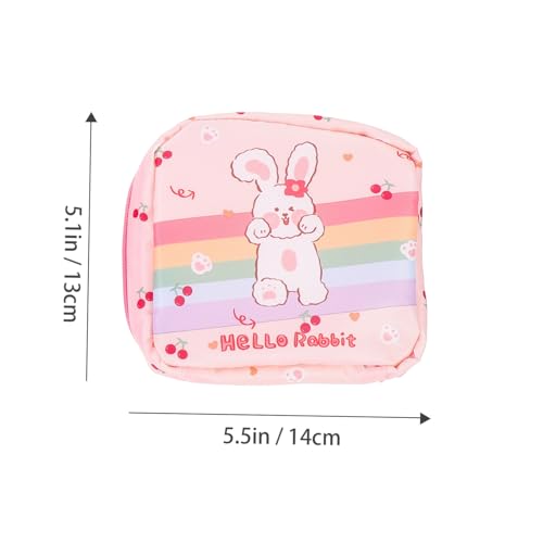 LRXIYODE 2 Stück Sanitary Napkin Bags Hygienebeutel Damenbinden Aufbewahrungstasche Tragbare Kosmetiktasche Mädchen Multifunktionaler Organizer für Damen Reise und Alltag von LRXIYODE