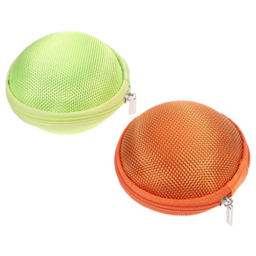 LRXIYODE 2 Stück Teiliges Ätherisches Öl Aufbewahrungstasche mit Fächern Stoßfester Tragbarer Eva Organizer für Flaschen für Reisen Büro und Zuhause Leichtes Kompaktes Design Grün und von LRXIYODE