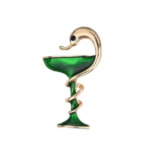 LRXIYODE 2 Stück Teiliges Damen Broschen Kreative Tropföl Anstecknadeln aus Langlebiger Legierung Farbige Rot Grün Schmuck Pins für Party Alltag und Festliche Anlässe von LRXIYODE