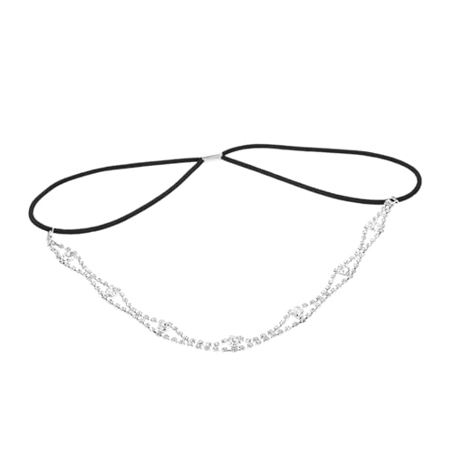 LRXIYODE 2 Stück Teiliges Damen Haarband mit Strass und Perlen Glitzernde Kopfschmuck für Partys Hochzeiten und Fotoshootings Retro Stirnband in Gold und Silber Feines Handwerk Stilvoller von LRXIYODE